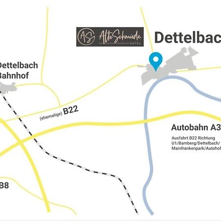 Aparthotel Alte Schmiede Dettelbach Exteriér fotografie