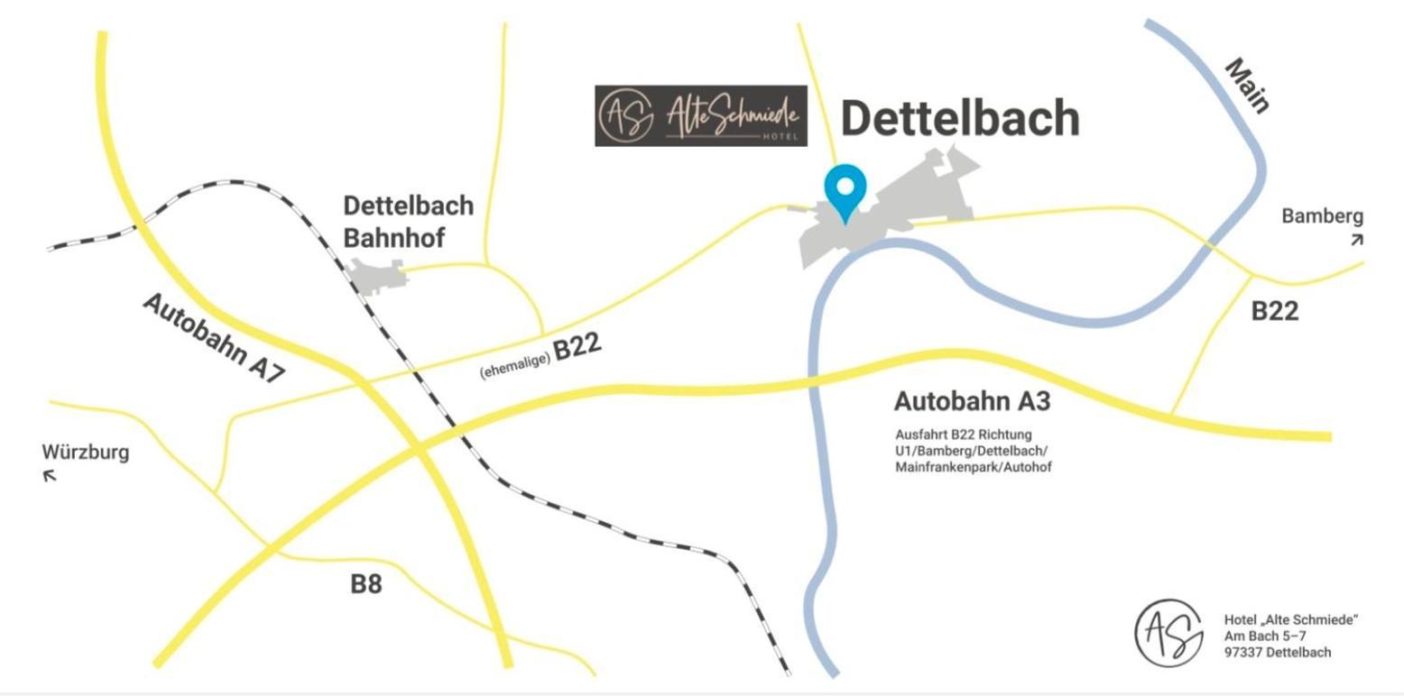 Aparthotel Alte Schmiede Dettelbach Exteriér fotografie